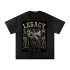 SHOPHOODIE LEGACY Snow Washed Oversized Cotton T-Shirt