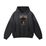 SHOPHOODIE® DREAM ON GOTHIC Heavyweight Sunfade Oversized Hoodie — 400 GSM
