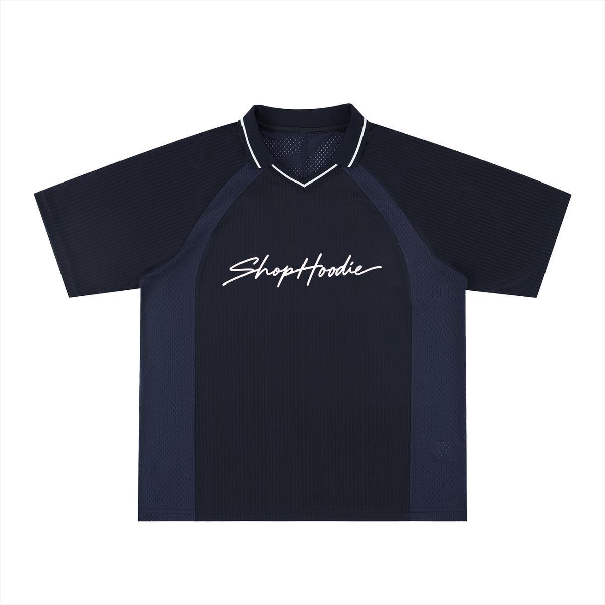 SHOPHOODIE® 88 Striped Oversized V-Neck Soccer Jersey – product image 7