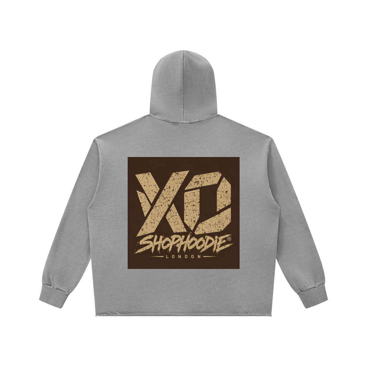 SHOPHOODIE LONDON XO 420 GSM cotton hoodie relaxed boxy silhouette