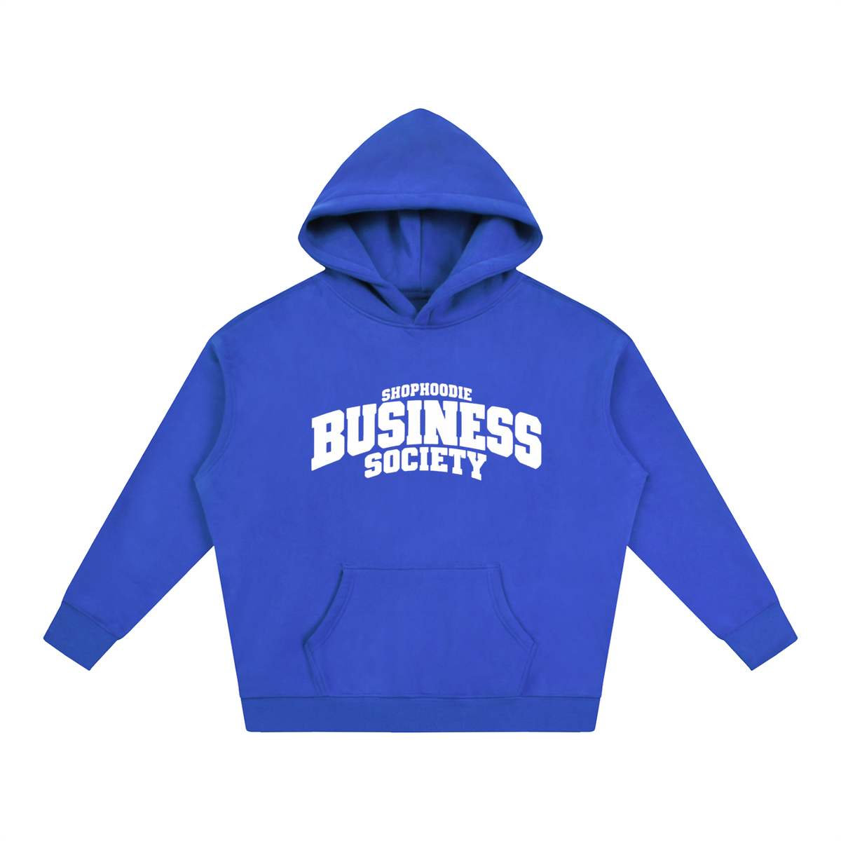SHOPHOODIE® CAMPUS BUSINESS SOCIETY Oversized Fleece Hoodie — 350 GSM — view 19