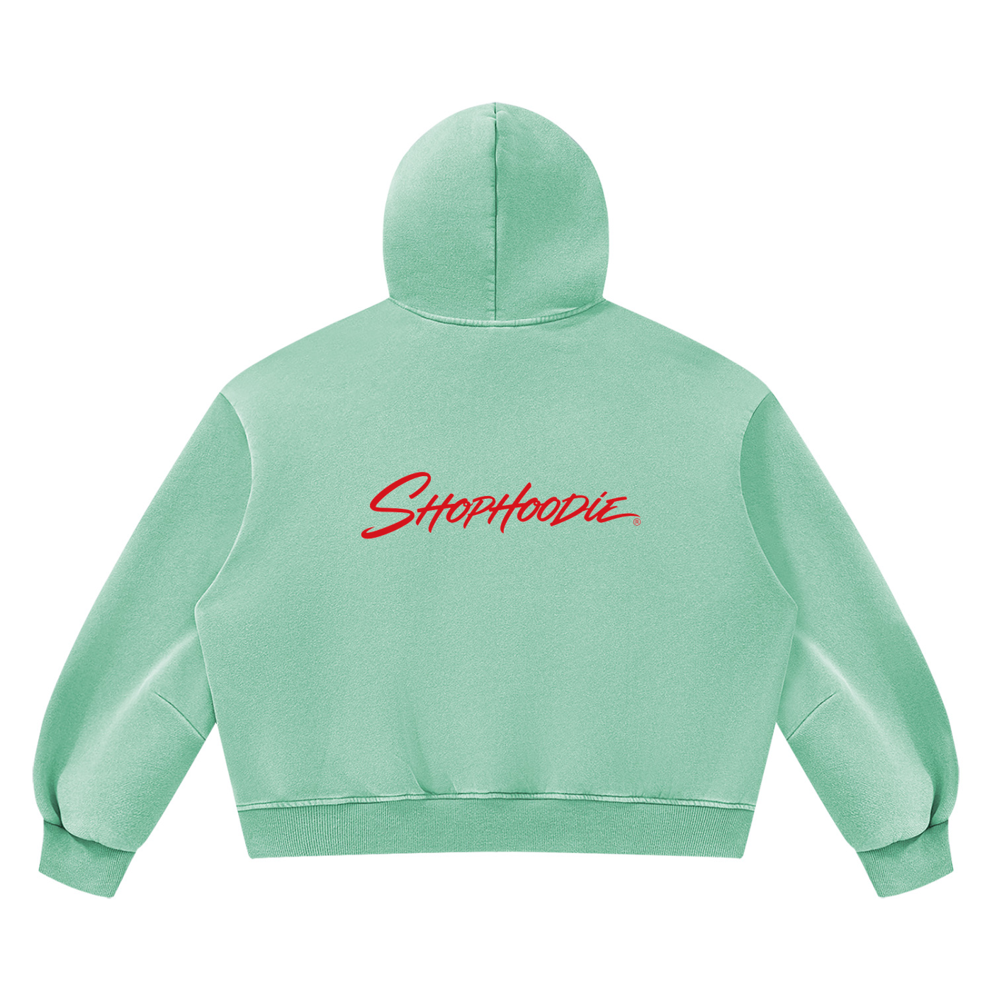 SHOPHOODIE UNITED STATES Vintage Wash Boxy Hoodie