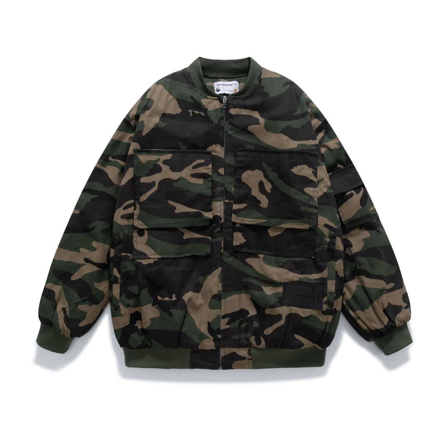 Themed Camouflage Couple Street Fashion Jacket Work Jacket