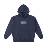 SHOPHOODIE® VINTAGE WASHED HEAVYWEIGHT HOODIE MINDSET HOLIDAY & SUNSHINE — 400 GSM