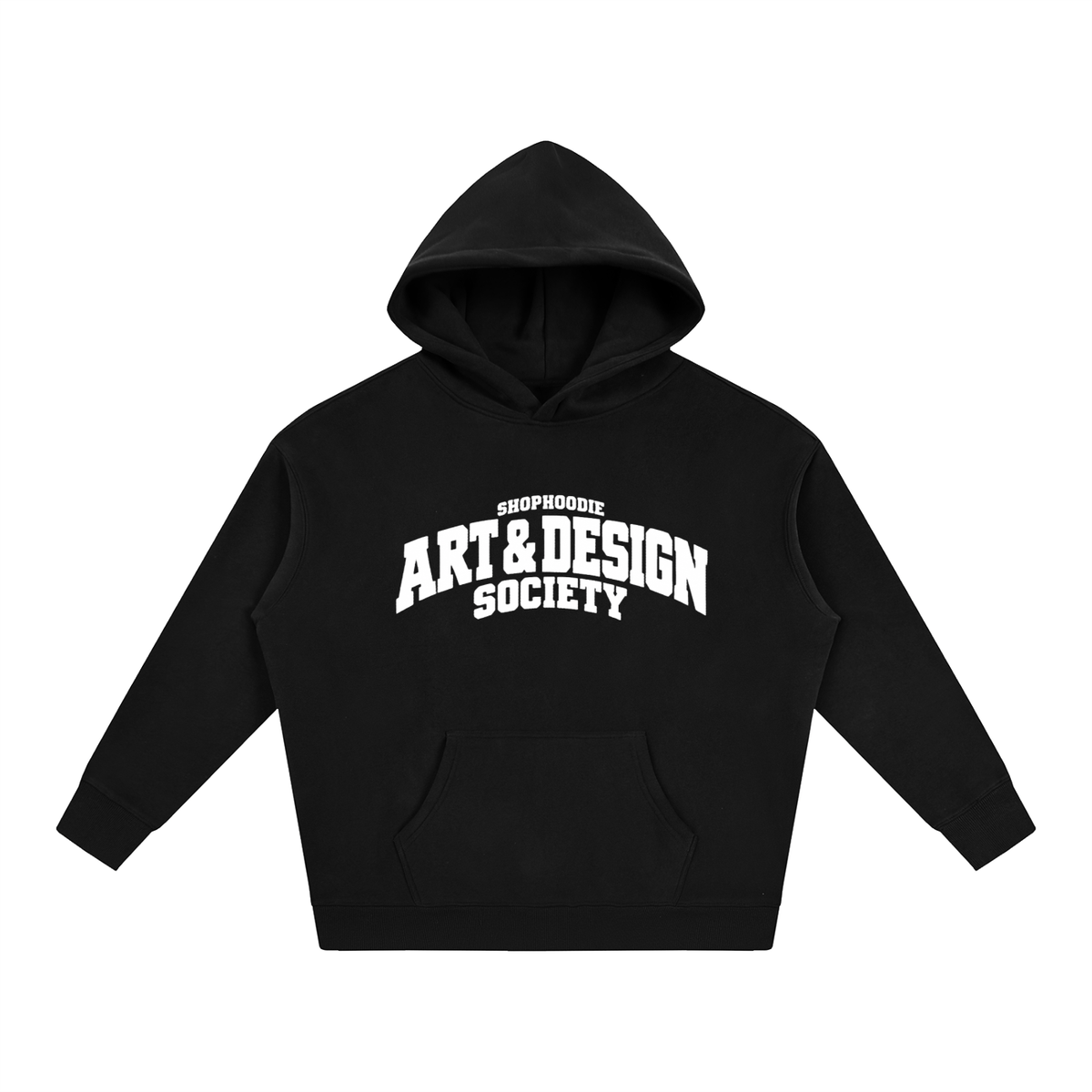 SHOPHOODIE® CAMPUS ART & DESIGN SOCIETY Oversized Fleece Hoodie — 350 GSM — view 1