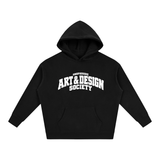 SHOPHOODIE® CAMPUS ART & DESIGN SOCIETY Oversized Fleece Hoodie — 350 GSM