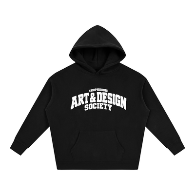 SHOPHOODIE® CAMPUS ART & DESIGN SOCIETY Oversized Fleece Hoodie — 350 GSM — view 1