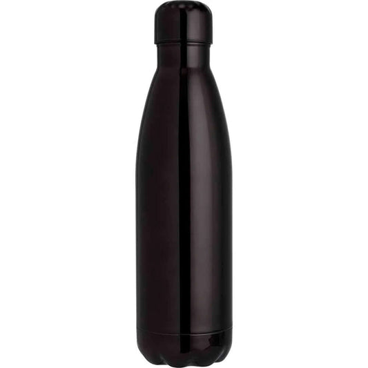 Water Bottle - Stainless Steel and Reusable - Black