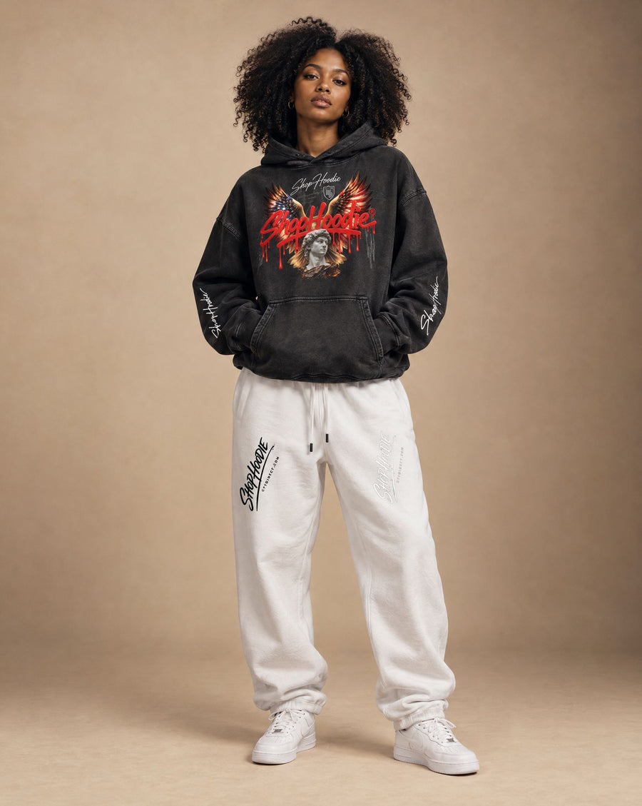 SHOPHOODIE® AVANT AUTHENTIC Hoodie & Fleece Classic Sweatpants Complete Set