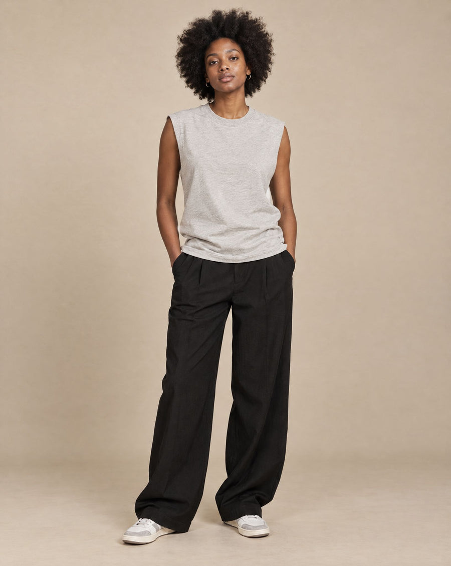 SHOPHOODIE® BLANK Raw Edge Cotton Tank Top — 230 GSM