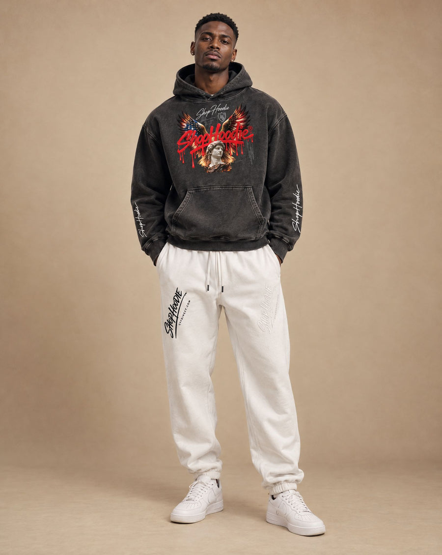 SHOPHOODIE® AVANT AUTHENTIC Hoodie & Fleece Classic Sweatpants Complete Set