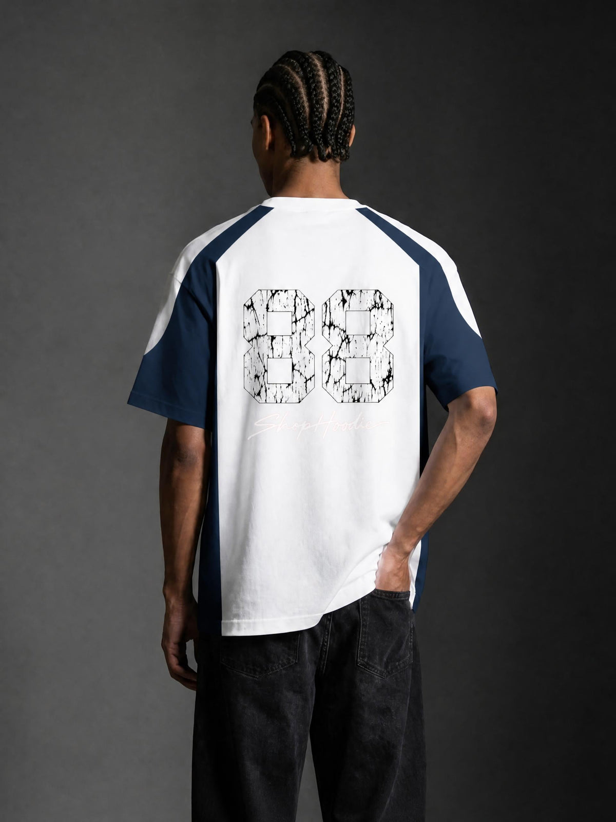 SHOPHOODIE® Drop 01 Legacy 88 Raglan Color Block T-Shirt – product image 7