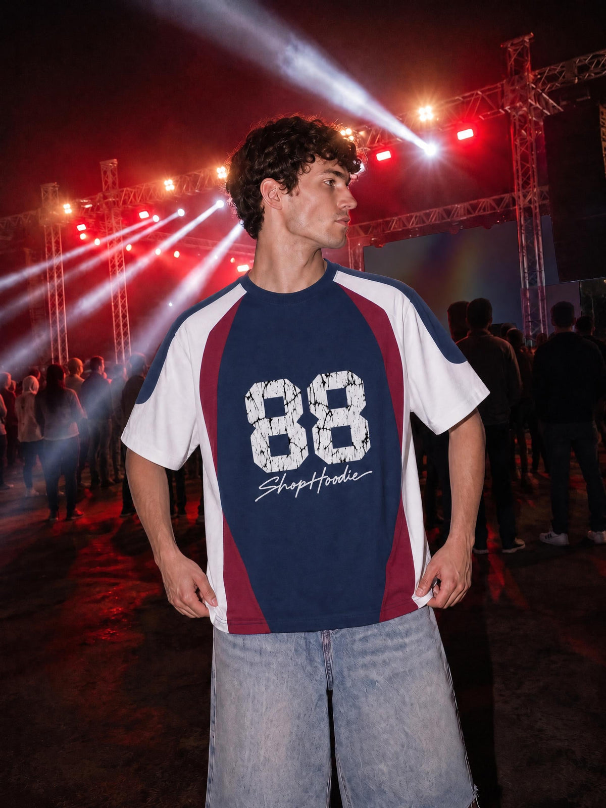 SHOPHOODIE® Drop 01 Legacy 88 Raglan Color Block T-Shirt – product image 12