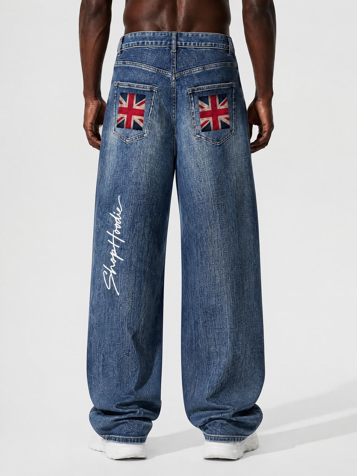 SHOPHOODIE® Sun Fade Heavyweight Denim Jeans – product image 4