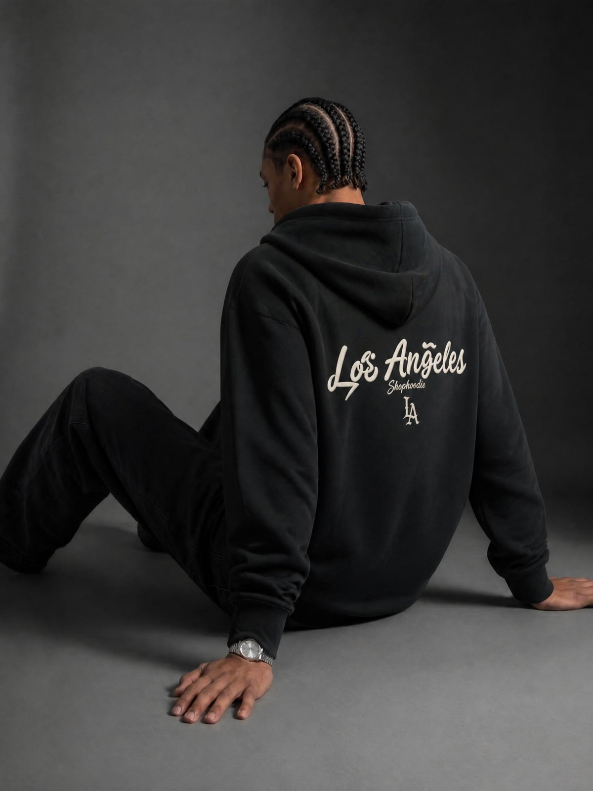 SHOPHOODIE® Los Angeles City of Angels LA Heavyweight Full-Zip Hoodie - product image 16
