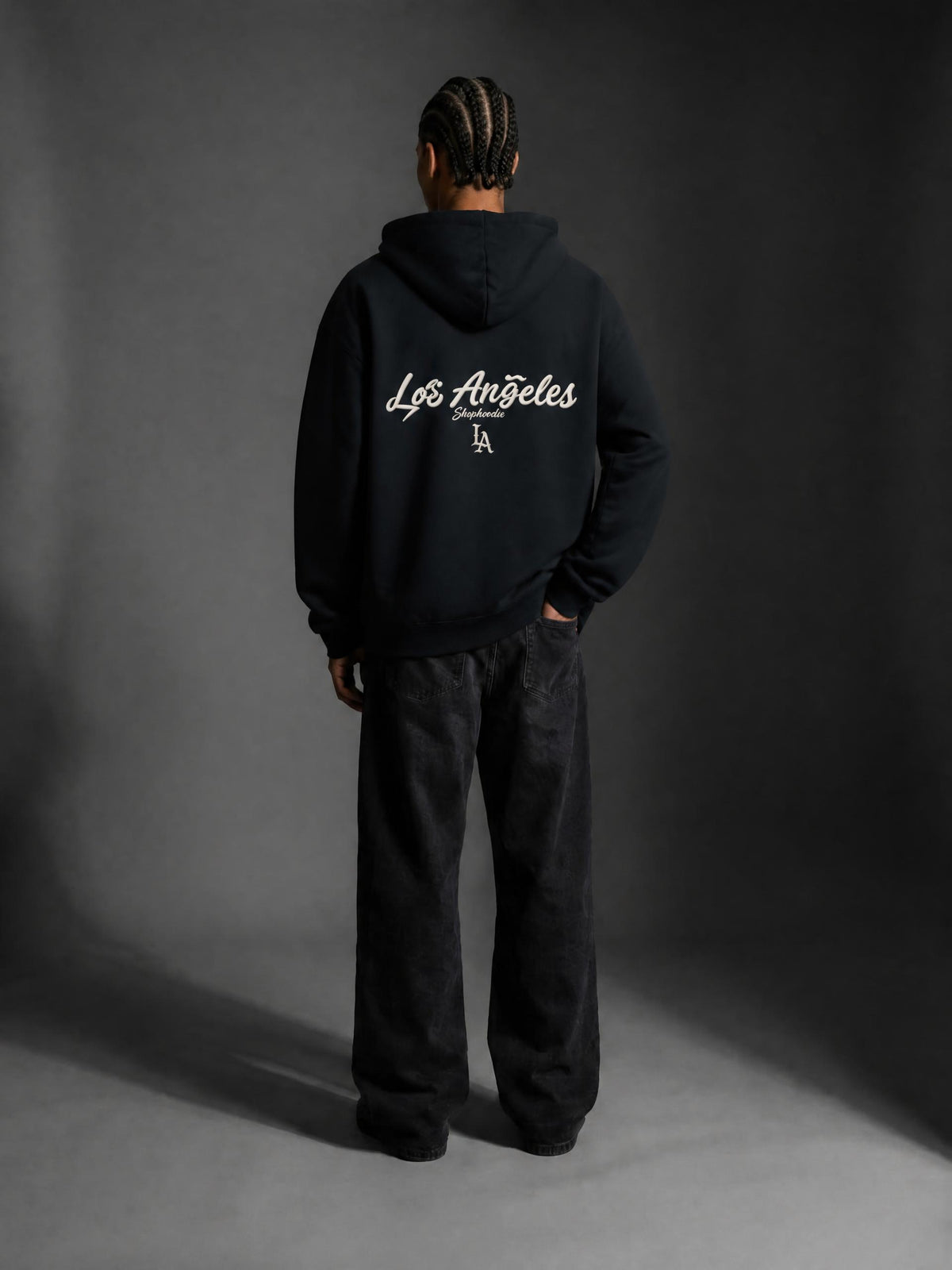 SHOPHOODIE® Los Angeles City of Angels LA Heavyweight Full-Zip Hoodie - product image 20