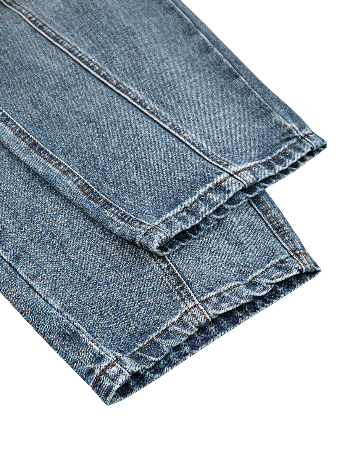 SHOPHOODIE® AVANT ELITE vintage wash barrel-leg denim jeans — 410 GSM heavyweight denim — product view 7