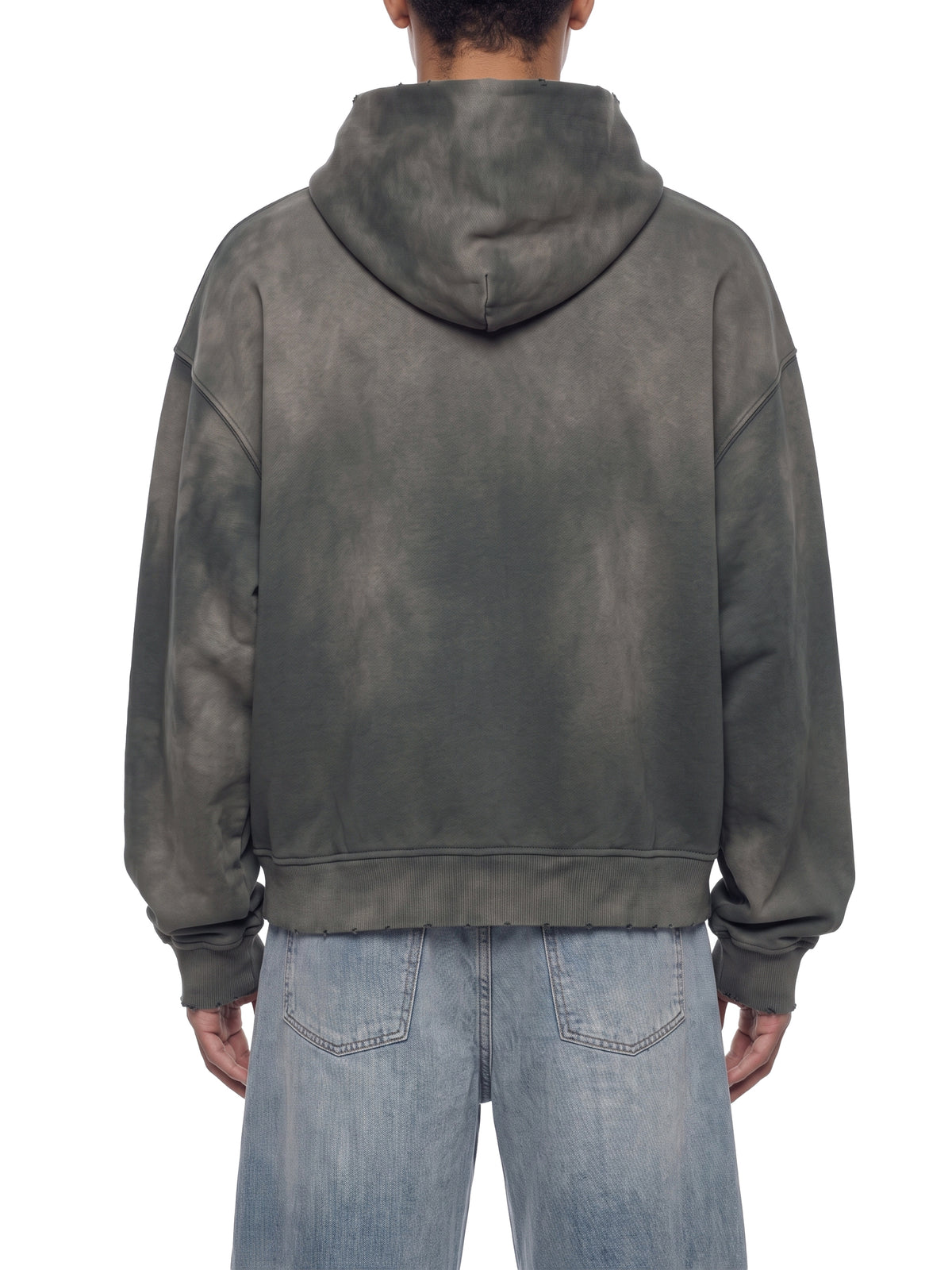SHOPHOODIE® BLANK Sunfade Distressed Boxy Hoodie — 370 GSM product image 13