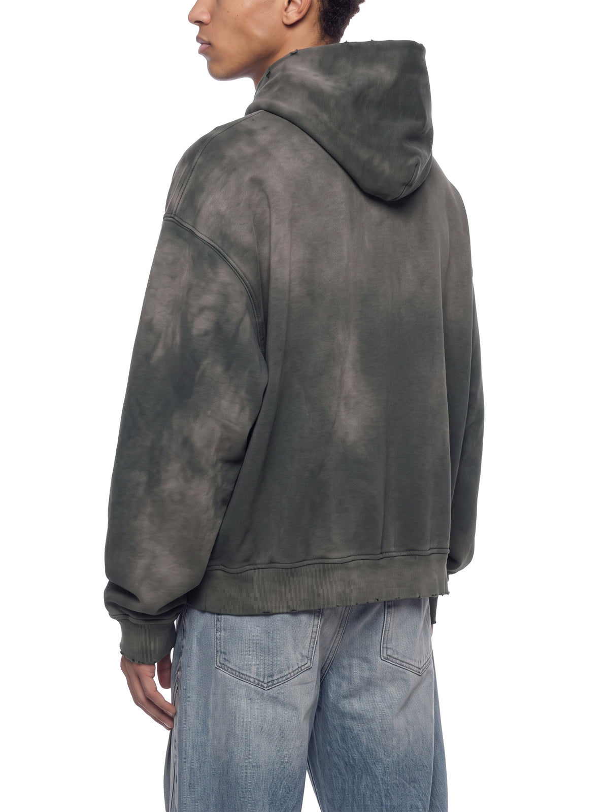 SHOPHOODIE® BLANK Sunfade Distressed Boxy Hoodie — 370 GSM product image 14