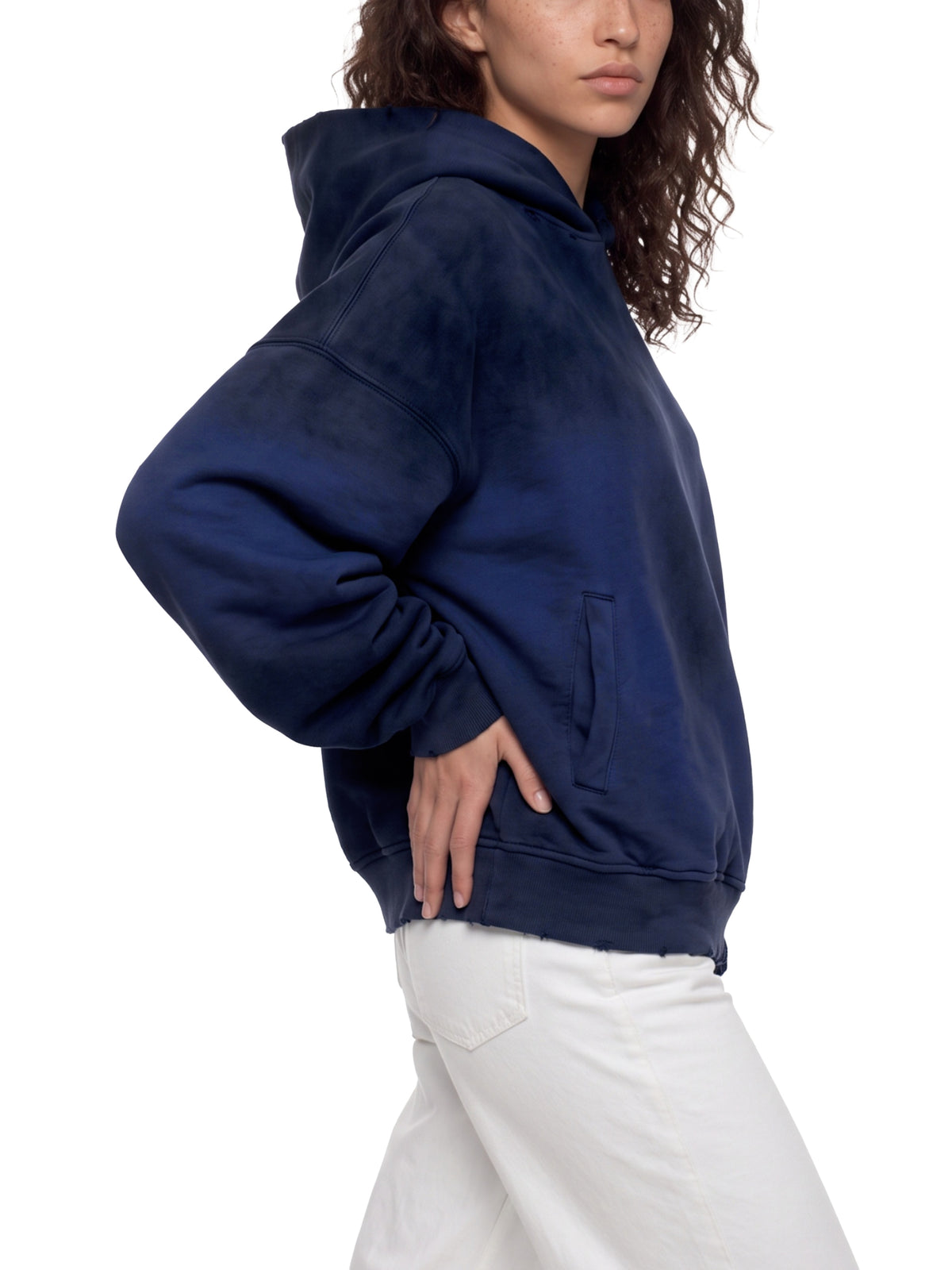 SHOPHOODIE® BLANK Sunfade Distressed Boxy Hoodie — 370 GSM product image 19