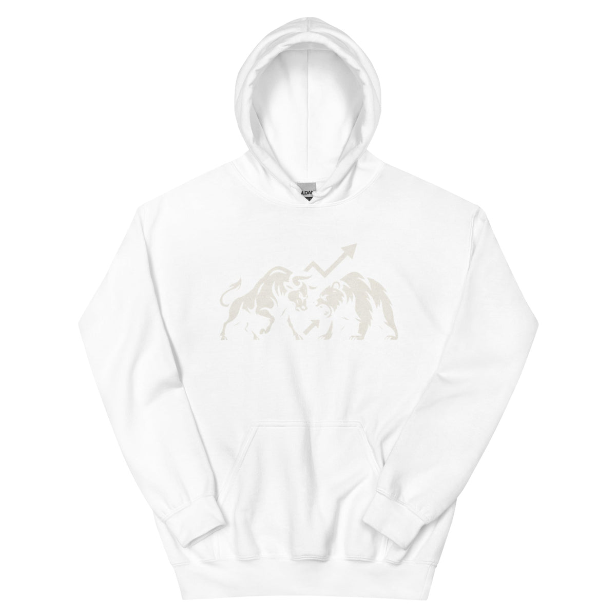 SHOPHOODIE® White Bull vs Bear Hoodie complete set