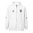 Unisex heavy blend zip hoodie by Shop Hoodie