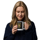 White glossy mug by SHOPHOODIE®